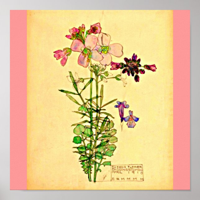 Poster-Vintage-Charles Rennie Mackintosh 29 Poster (Framsidan)