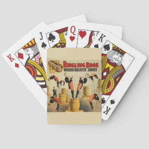 Poster vintage Circus Sideshow Kortlek