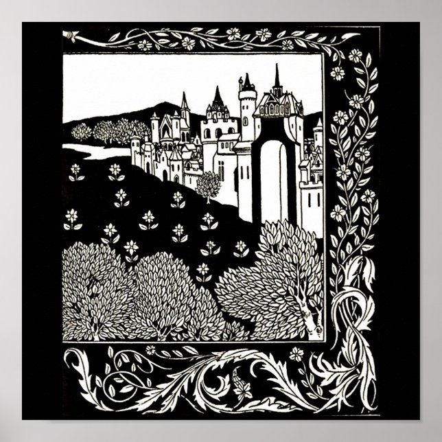 Poster-Vintage Illustration-Aubrey Beardsley 19 Poster (Framsidan)