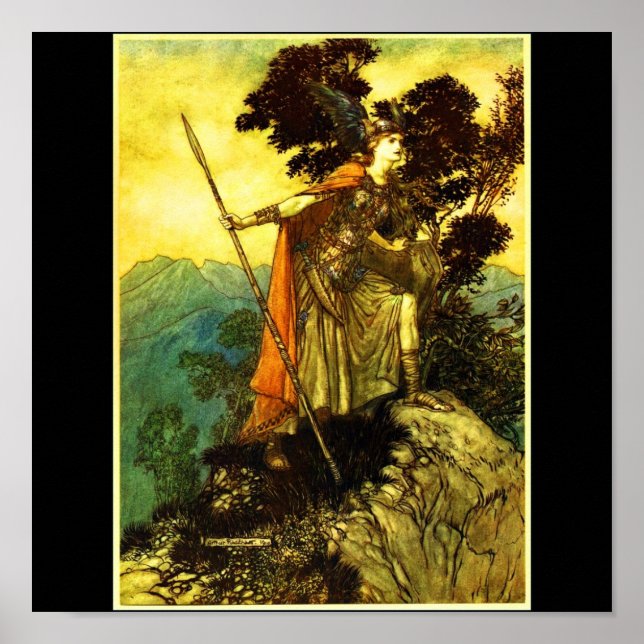 Poster-Vintage Illustration-Rackham 10 Poster (Framsidan)