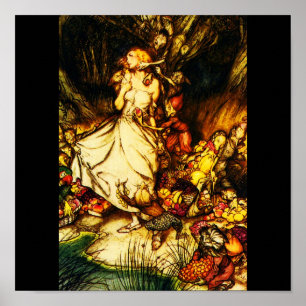 Poster-Vintage Illustration-Rackham 17 Poster