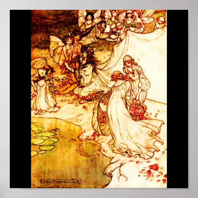 Poster-Vintage Illustration-Rackham 28 Poster (Framsidan)