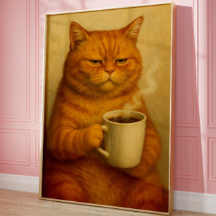 Poster Vintage Oil Art