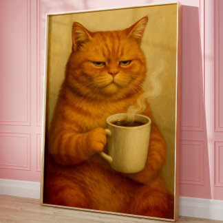 Poster Vintage Oil Art