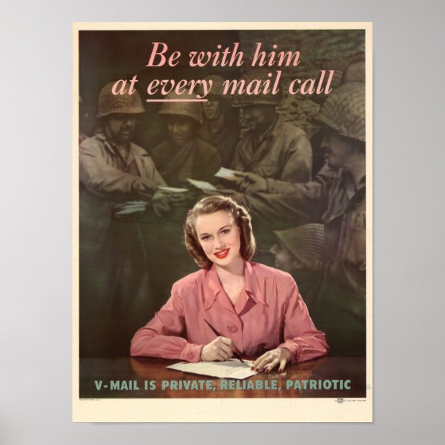Poster vintage Propaganda (Framsidan)