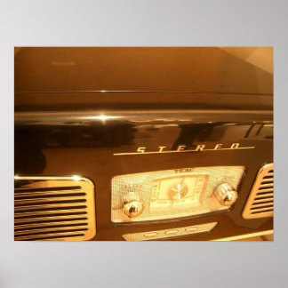 Poster vintage Radio