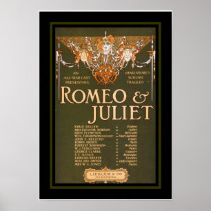 Poster Vintage Romeo Juliet