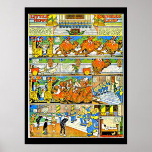 Poster-Vintage-Tecknad-Little Nemo 12 Poster