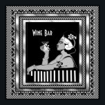 Poster Vintage Vin Pub Art Deco<br><div class="desc">Poster Vintage Vin Pub Art Deco</div>