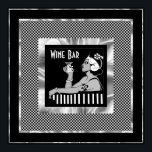 Poster Vintage Vin Pub Art Deco<br><div class="desc">Poster Vintage Vin Pub Art Deco</div>