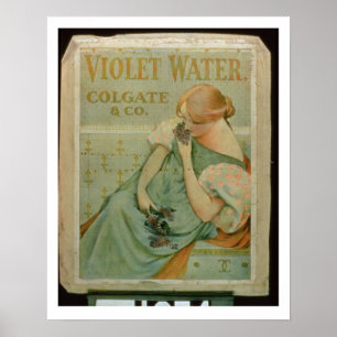 Poster "Violet Vatten", av Colgate & Co