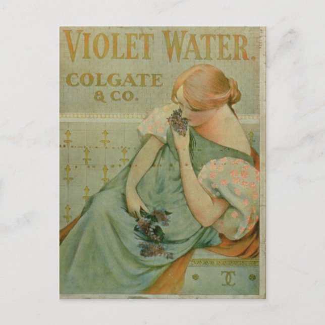 Poster "Violet Vatten", av Colgate & Co Vykort (Framsida)