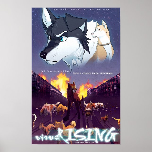 poster virusRISING (Framsidan)