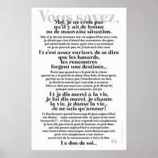POSTER VOUS SAVEZ