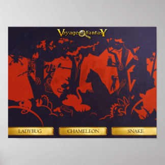 Poster Voyage till Fantasy - Shadow Theater, Fores