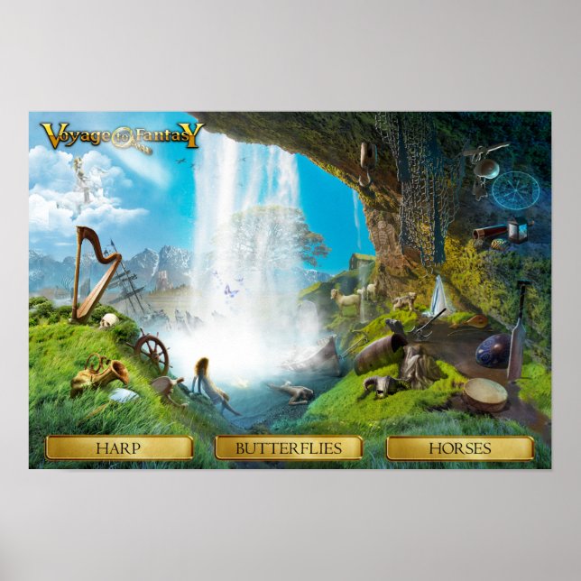 Poster Voyage to Fantasy - The Lorelei (Framsidan)