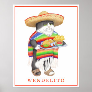 Poster WENDELITO 8" x 10"