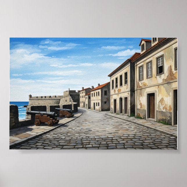 Poster:Where Stone Meets Sea Poster (Framsidan)