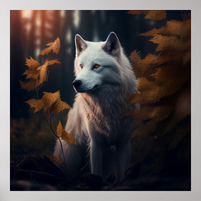 Poster White Wolf (Framsidan)