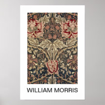 Poster - William Morris Blommigt Art nouveau