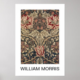 Poster - William Morris Blommigt Art nouveau