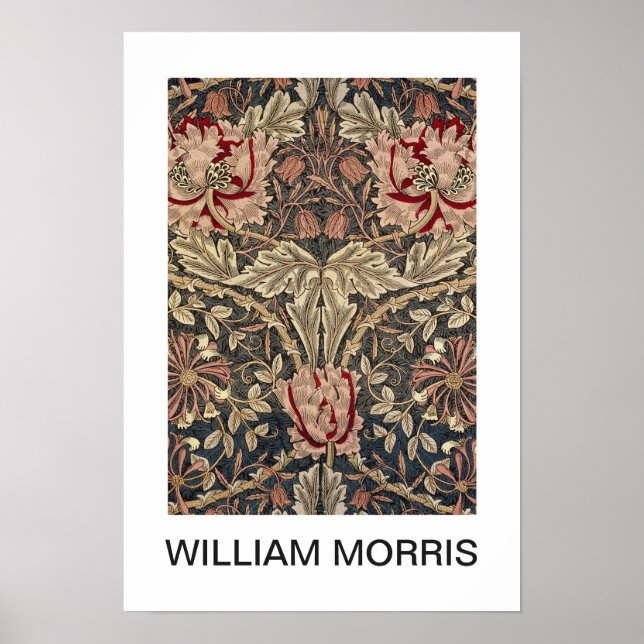 Poster - William Morris Blommigt Art nouveau (Framsidan)