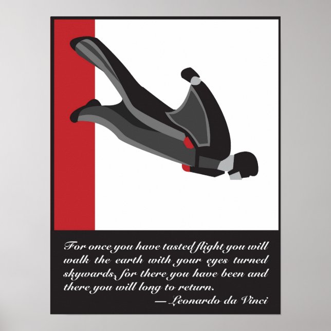 Poster Wingdress SkyDive (Framsidan)