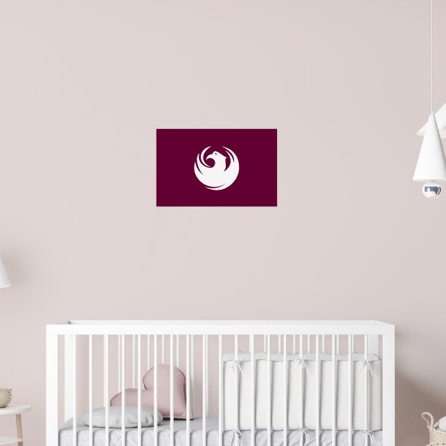 Poster with Flag of Phoenix, Arizona (Barnkammare 2)
