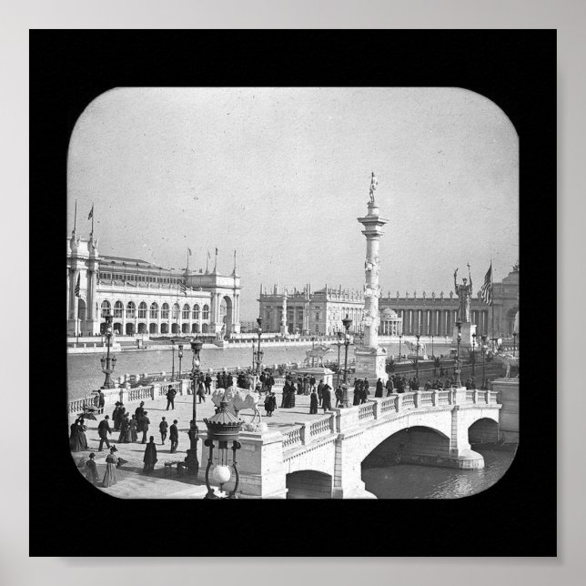 Poster-World's Fair-Court 1893 Poster (Framsidan)