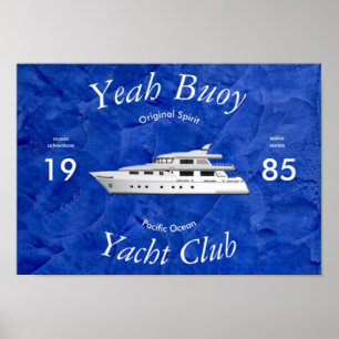 Poster Yacht Club Yeah Boj 2.0