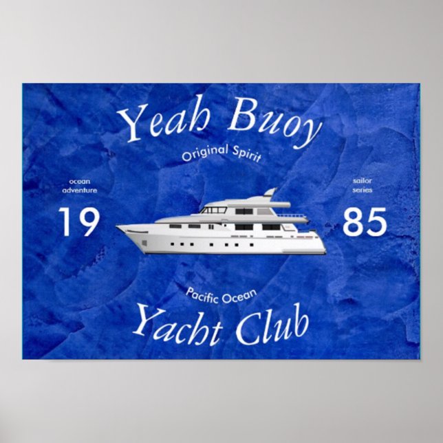 Poster Yacht-Klubben Ja Buoy 2.0 (Framsidan)