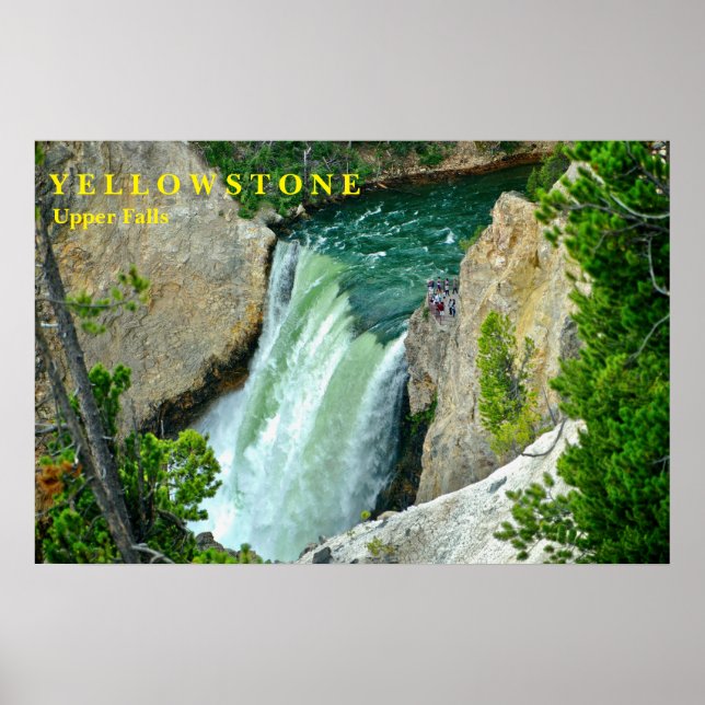 Poster Yellowstone Falls (Framsidan)
