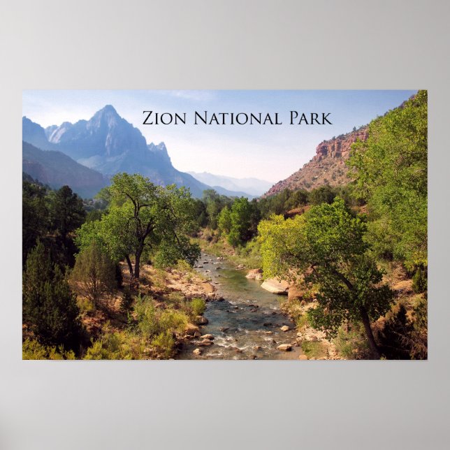 Poster: Zion National Park, Utah Poster (Framsidan)