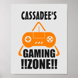 Poster Zon Personlig för spel