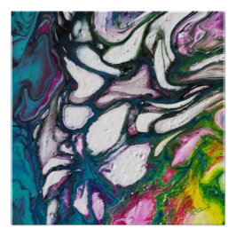 Posters brillant - Art Abstrait -Décoration murale Perfect Poster