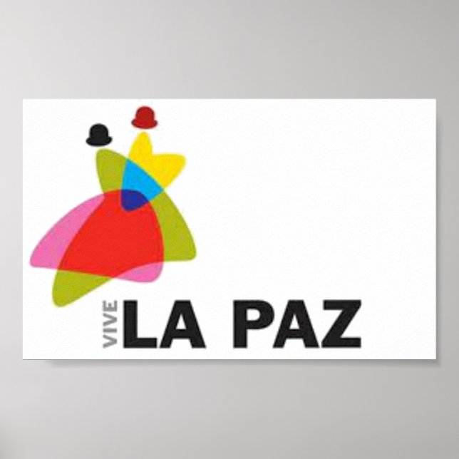 Posters vive La Paz (Framsidan)