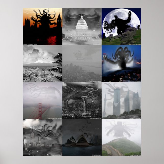 Postersmall cthulhu poster (Framsidan)