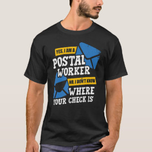 Postförsändelsepostförsändelse Postman T Shirt