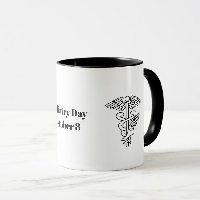 Postgirodagen Mugg med postgiromedicinska symboler (Framsida höger)
