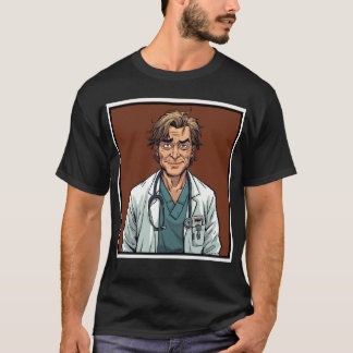 Postgraduate MD doctor program survivor cartoon T Shirt