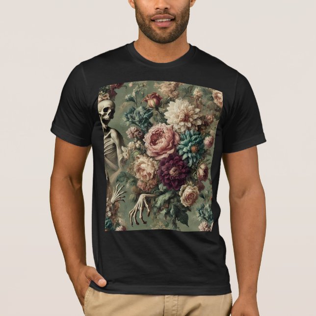 Posthumous Heartache – Gothic Wearable Art T Shirt (Framsida)