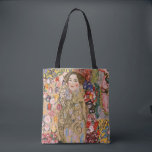Posthumous Porträtt i Ria Munk av Gustav Klimt Tygkasse<br><div class="desc">Posthumous Porträtt of Ria Munk (1918) av Gustav Klimt är en vintage av Viktorian Era Symbolism bra art porträtt. Den unga kvinnan i porträtt är Maria Munk som begick självmord den 28 december 1911, efter att författaren Hanns Heinz Ewers avbröt sin förlovning. När Klimt själv arbetade på porträtt dog och...</div>