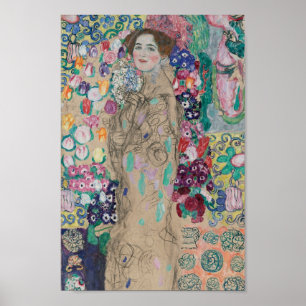 Posthumous Porträtt of Ria Munk - Klimt Poster