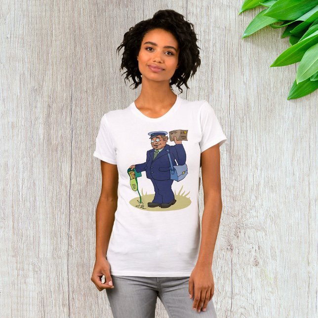 Postie Deliving Womens T-Shirt (Skapare uppladdad)