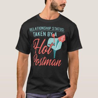 Postiljon Brevbärare Flickvän Hustru Relation T Shirt