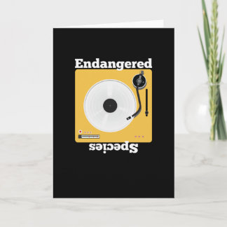 Postinsamlare Vinyl Älskare Kort