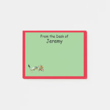 PostIT-anteckning - Dragon och Red Gräns