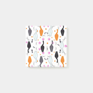 PostIT-anteckningar för kattknapp Post-it Block