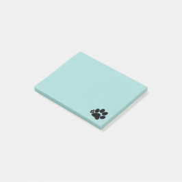 Postit Note - Polydactyl Paw-utskrift Post-it Block