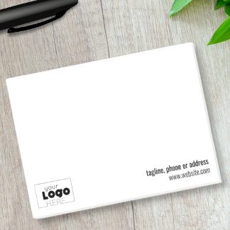 Postit® Notes Anpassningsbar Company Logotyp Promo Post-it Block